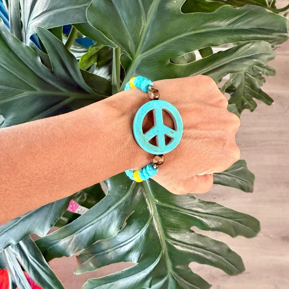 Peace & Grounding bracelet (one) - Picture 2 of 4